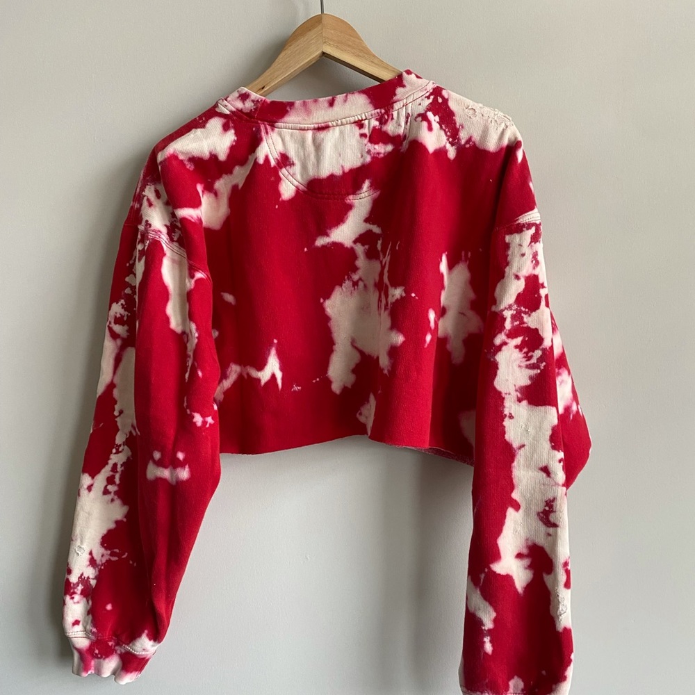Vintage custom cropped Wisconsin badgers crewneck - Picture 8 of 8